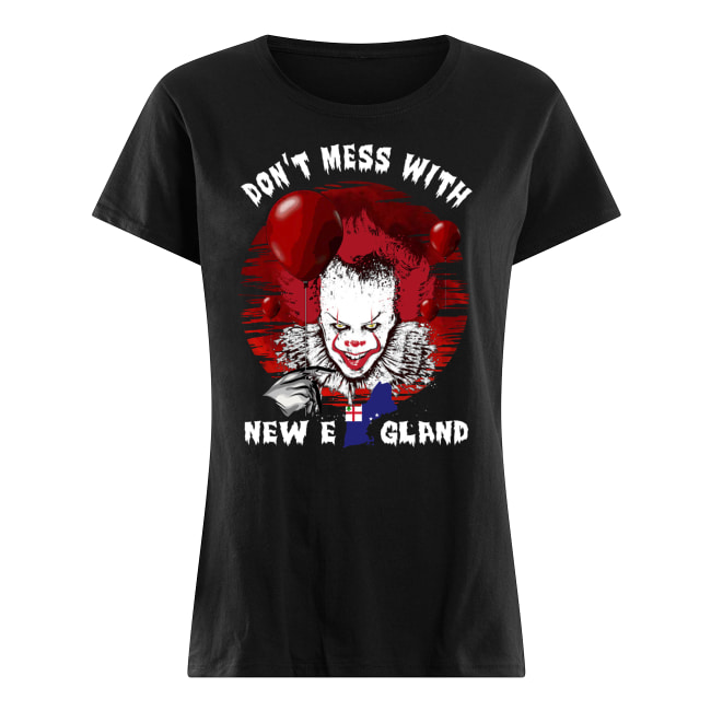 IT pennywise don't mess with england women's shirt