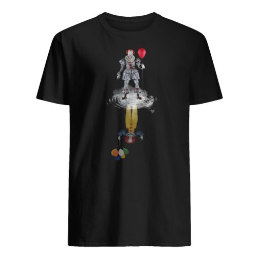 IT pennywise reflection men's shirt