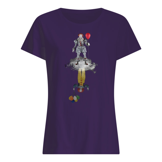 IT pennywise reflection women's shirt