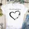 I'm a simple woman camping heart shirt