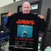 Jaws 45th anniversary 1975-2020 signatures thank you for the memories shirt