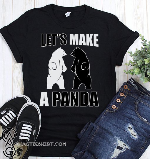Let's make a panda shirt