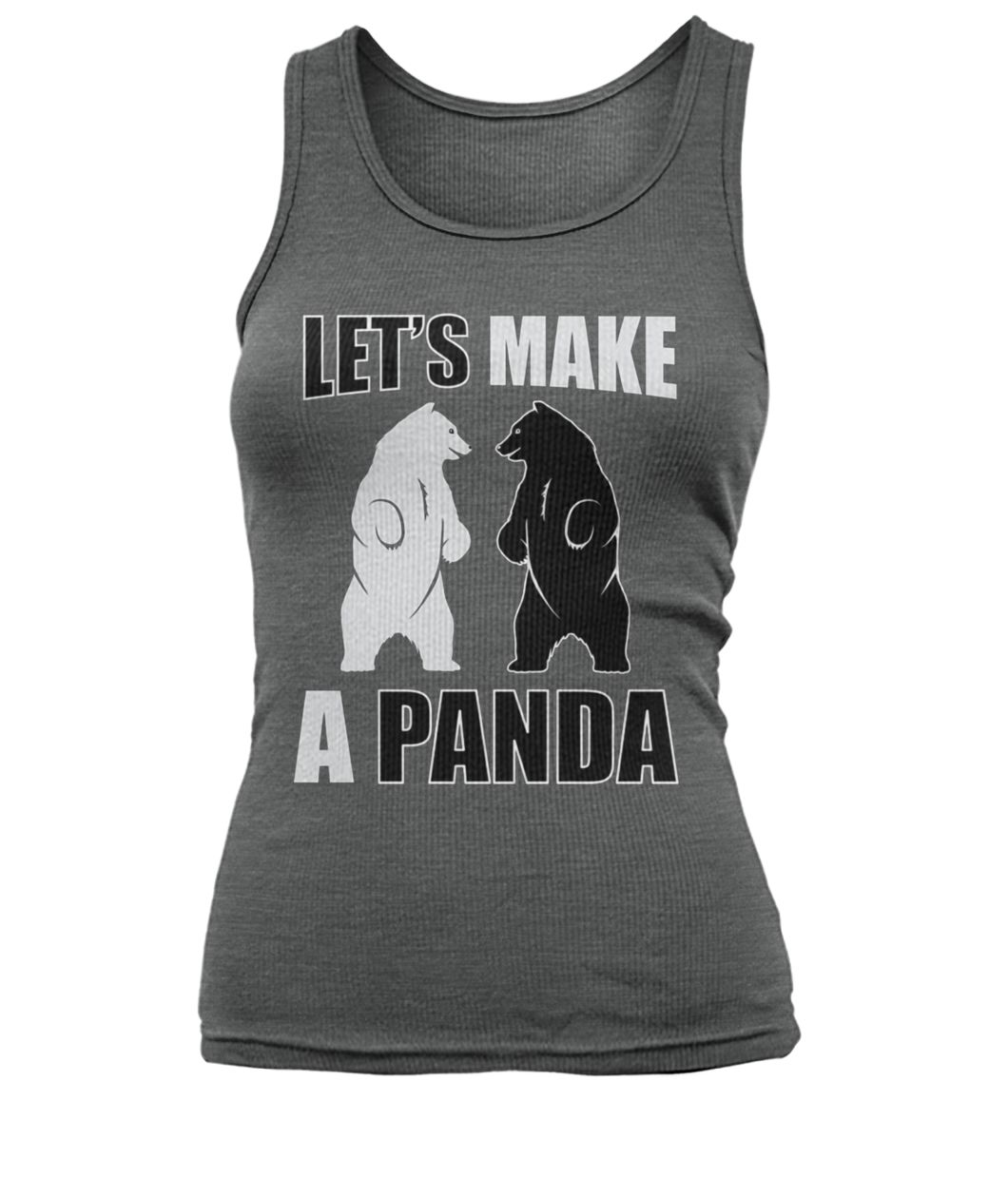 Let's make a panda women's tank top