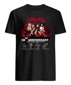 Little mix 08th anniversary 2011-2019 signature men's shirt