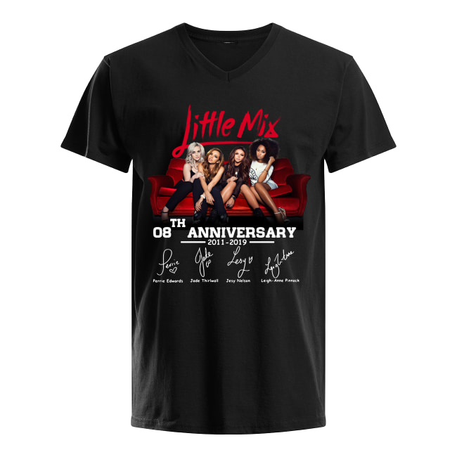 Wonderlijk Little mix 08th anniversary 2011-2019 signature shirt and hoodie TJ-69