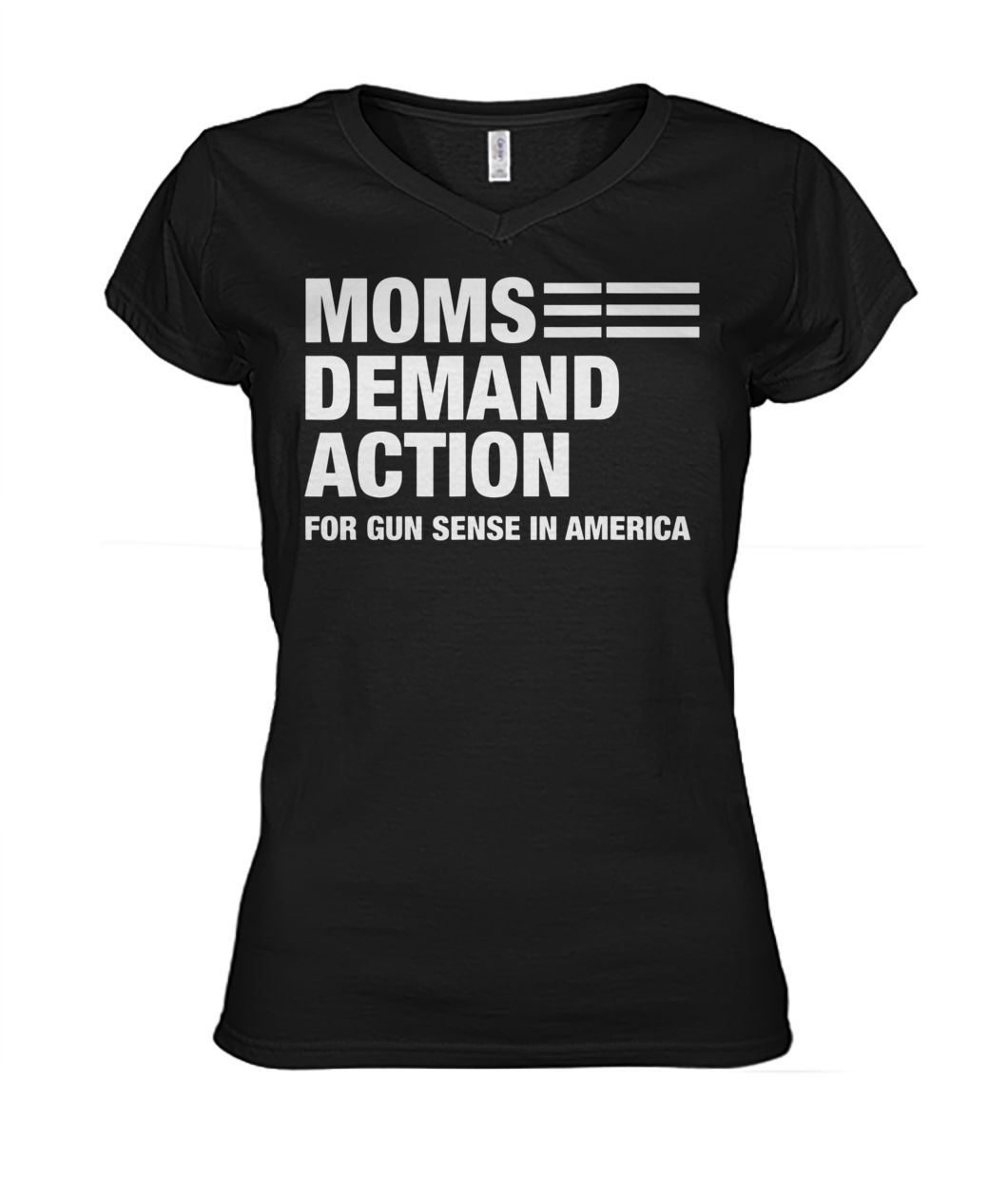 Moms demand action for gun sense in america women's v-neck