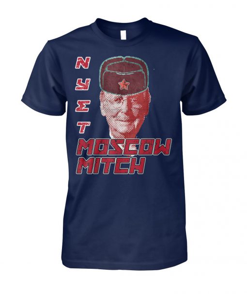Moscow mitch mcconnell nyet unisex cotton tee