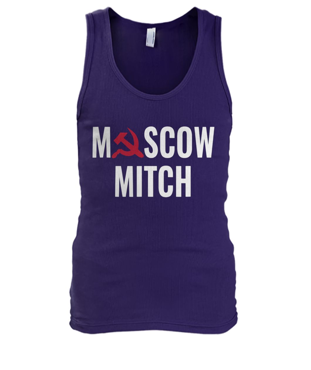 Moscow mitch traitor men's tank top