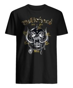 Motorhead 1975-2015 signatures men's shirt