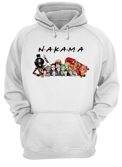 Nakama one piece friends tv show hoodie