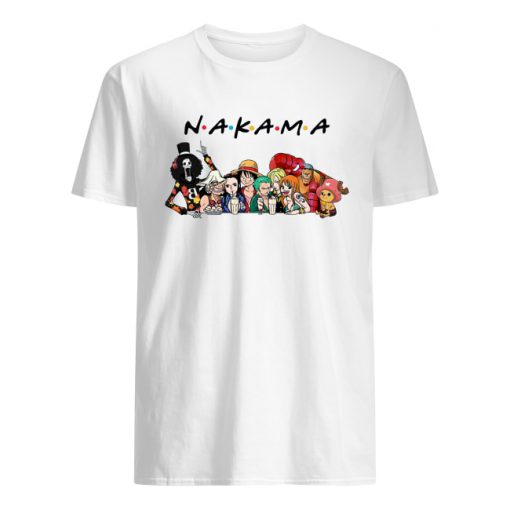 Nakama one piece friends tv show men's shirt
