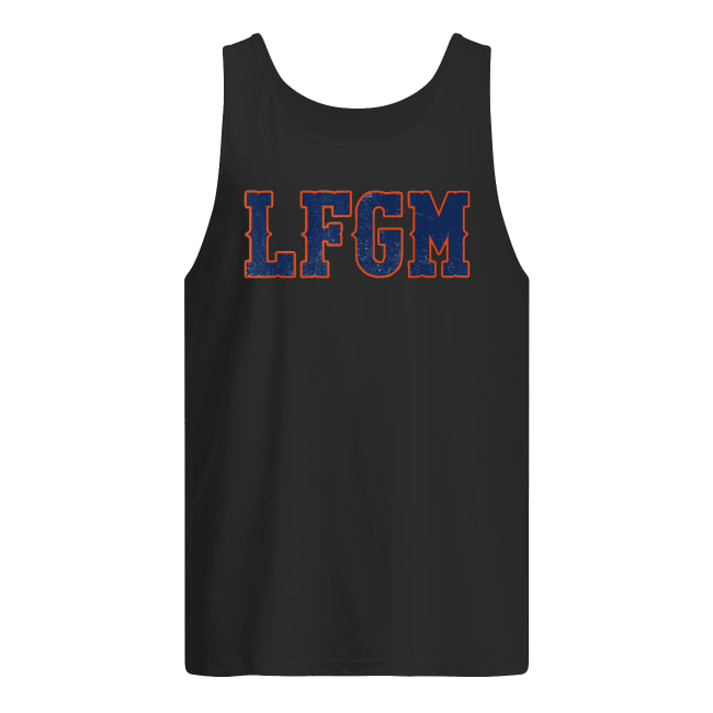 New york mets LFGM baseball men's tank top