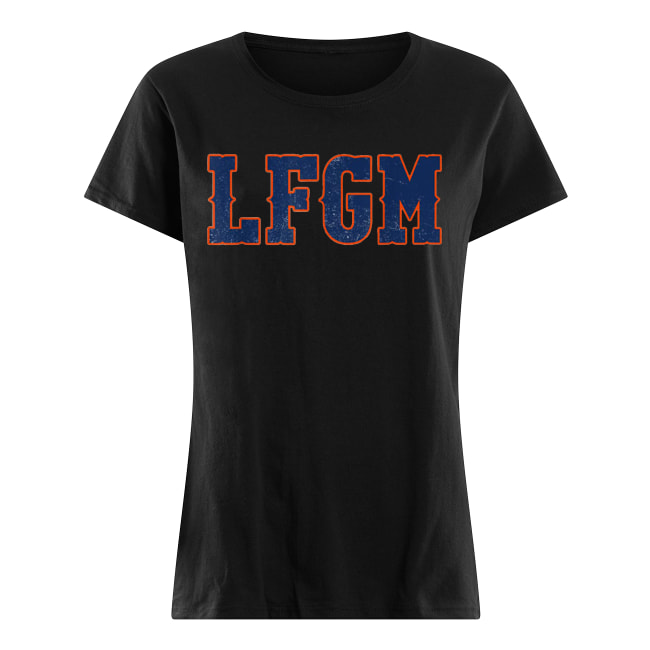 New york mets LFGM baseball women's shirt
