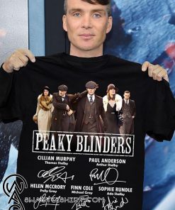 Peaky blinders signatures shirt