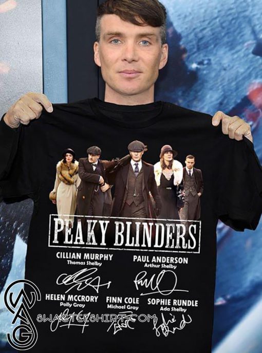 Peaky blinders signatures shirt