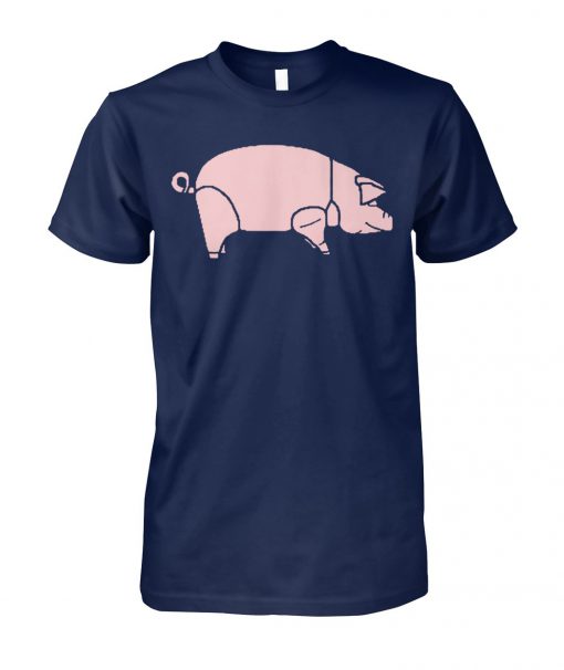 Pig as worn by david gilmour pink floyd unisex cotton tee