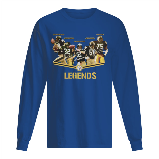 Pittsburgh steelers legends football players long sleeved
