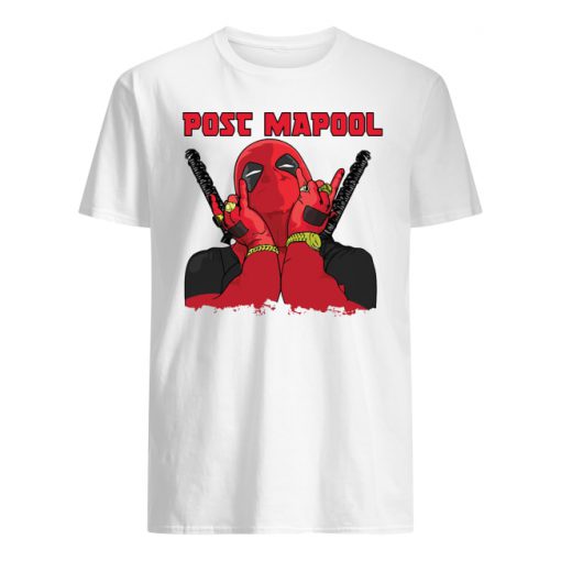 Post mapool deadpool post malone men's shirt