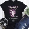 Purple rain 35th anniversary 1984-2019 signature shirt