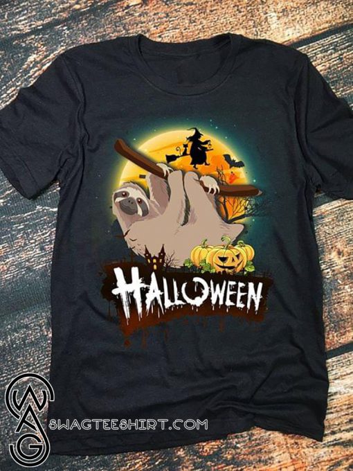 Sloth halloween shirt