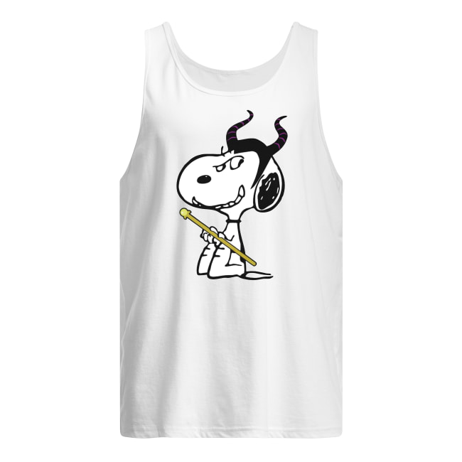 Snoopy maleficent men's tank top
