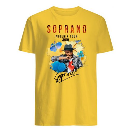 Soprano phoenix tour 2019 signature men's shirt