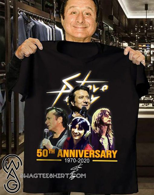 Steve happy 50th anniversary 1970-2020 signature shirt