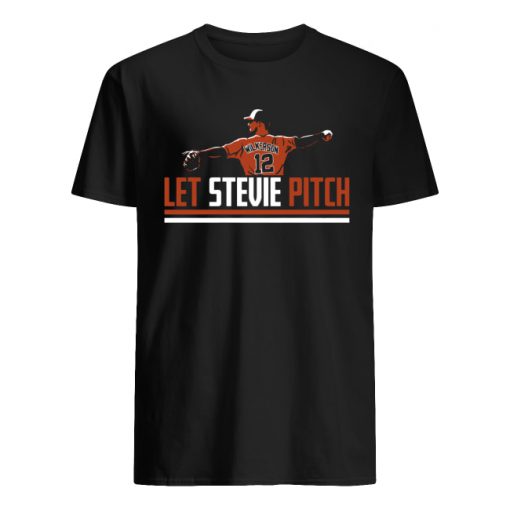 Stevie wilkerson let stevie pitch men's shirt