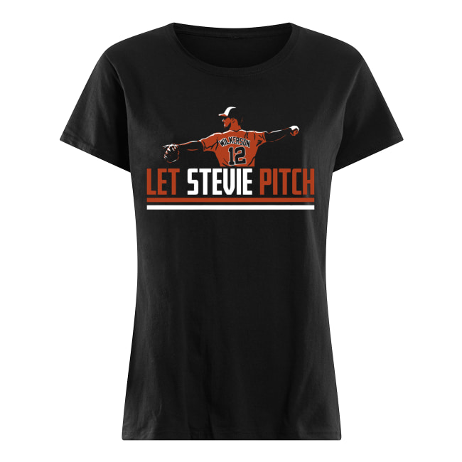Stevie wilkerson let stevie pitch women's shirt