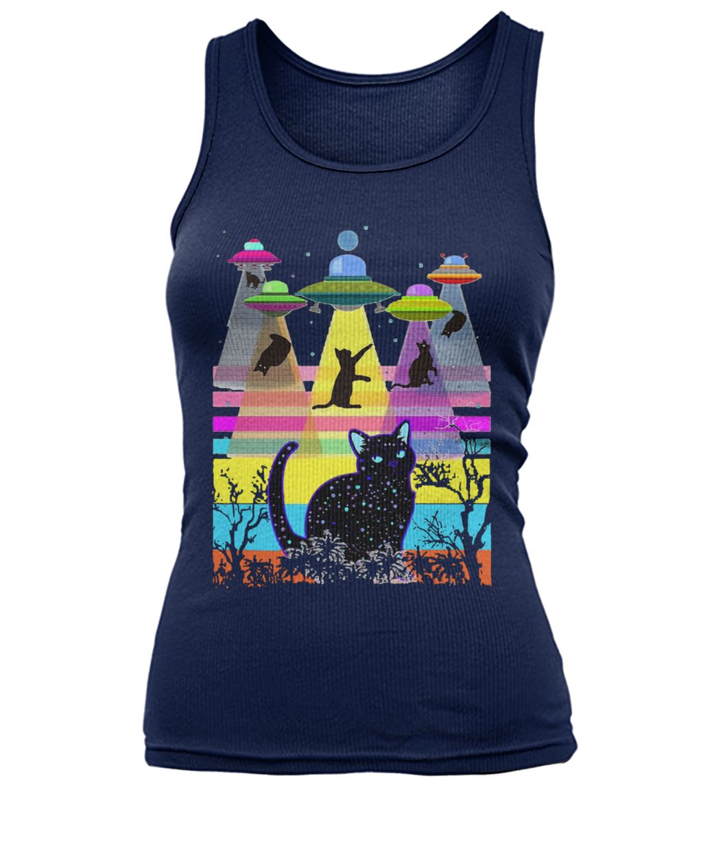 Storm area 51 they can't stop all of us cats women's tank top
