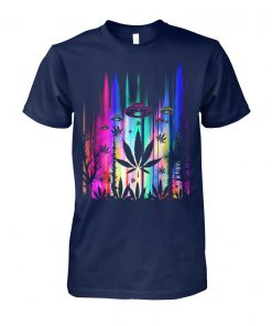 Storm area 51 they can't stop all of us weed unisex cotton tee
