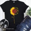 Sunflower my heart my hero my mechanic shirt