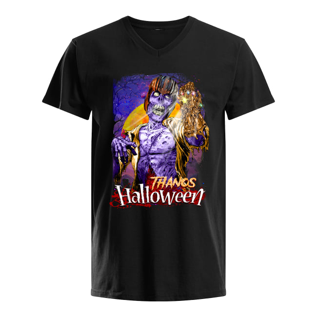 Thanos halloween men's v-neck