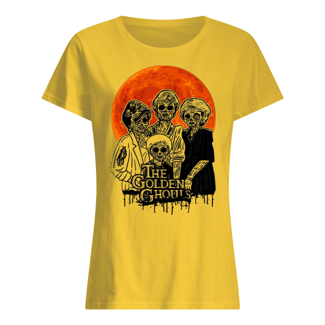 The golden girls the golden ghouls women's shirt