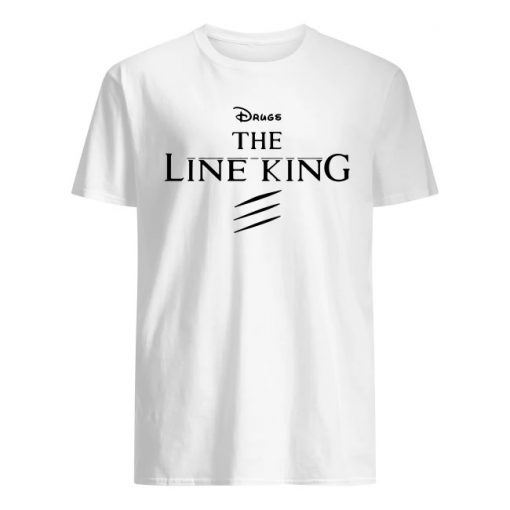 The lion king drugs the line king men's shirt