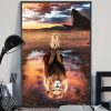 The lion king reflection poster