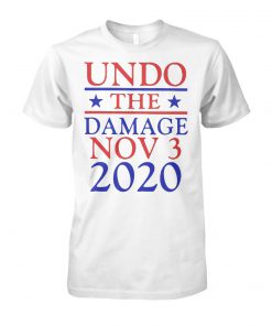 Undo the damage nov 3 2020 independent voters unisex cotton tee