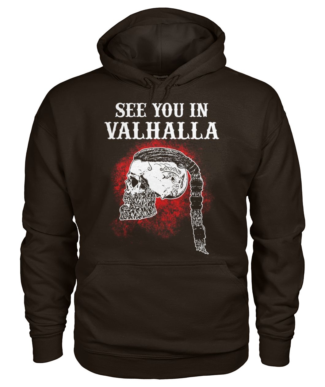 Viking see you in valhalla gildan hoodie