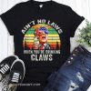 Vintage ain't no laws when youre drinking claws trump shirt