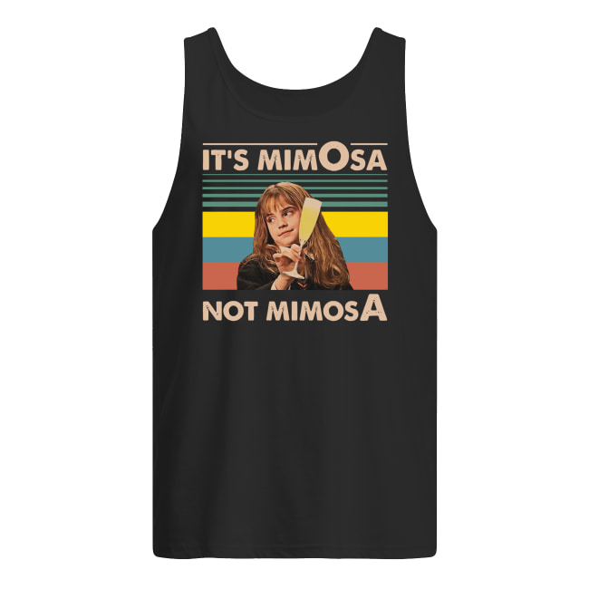 Vintage it's mimosa not mimosa hermione men's tank top