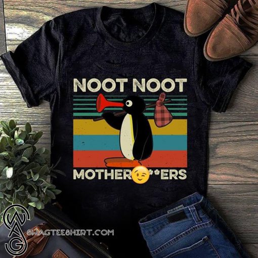 Vintage pingu noot noot motherfucker shirt