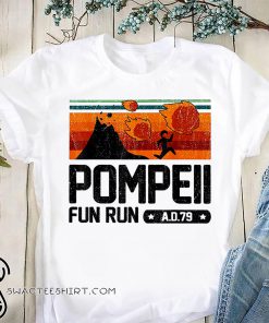 Vintage pompeii fun run AD 79 shirt