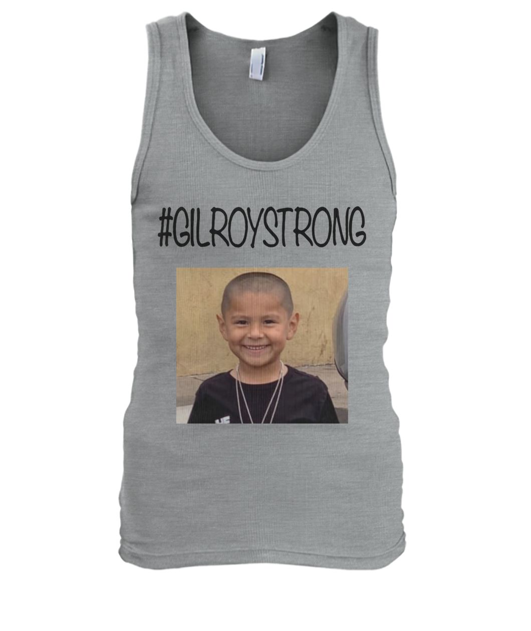 #gilroystrong rest in peace men's tank top