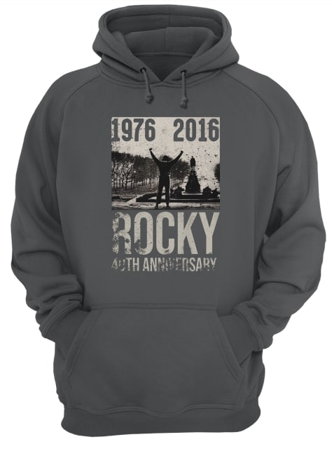 1976-2016 rocky 40th anniversary hoodie