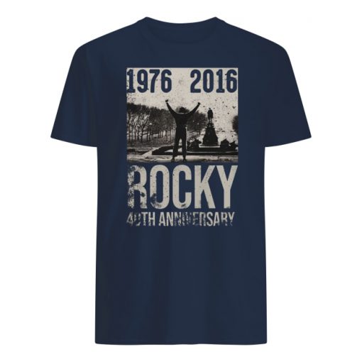 1976-2016 rocky 40th anniversary men's shirt