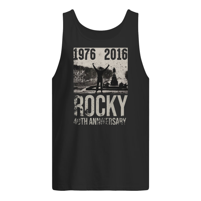 1976-2016 rocky 40th anniversary tank top
