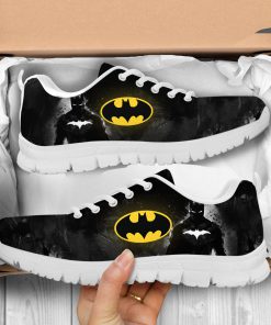 3d printed batman sneaker - white