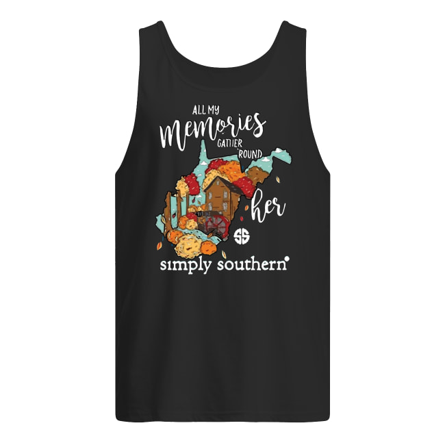 All my memories gather round her simply southern tank top