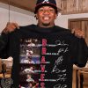 Atlanta braves players signatures mlb shirt