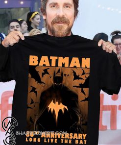Batman 80th anniversary long live the bat shirt